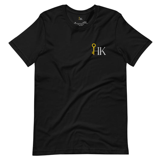 GOLDEN KEY EMBRODIERD TEE